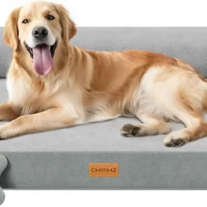 Extra Large Orthopedic Dog Bed with Cooling Memoy Pad