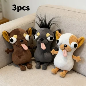 3pcs Random Color Quirky Evil Chihuahua