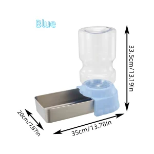 BOOTEELY Pet Water Dispenser 4L Gravity Set Automatic Water Dispenser