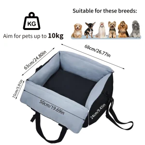 Portable Dog Car Seat