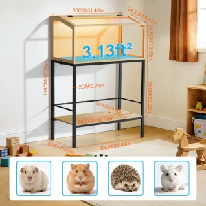 60/80/100/CM Hamster Cage