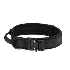 Dog Training Collar Adjustable Tactical Dog Collar And Leash Set