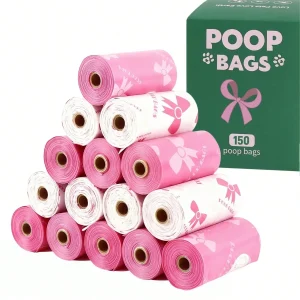 3/6/10/12 Rolls 180 Count Super Thick Dog Poop Bags